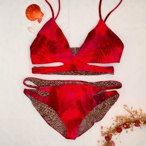 acacia psychedelic leaf set